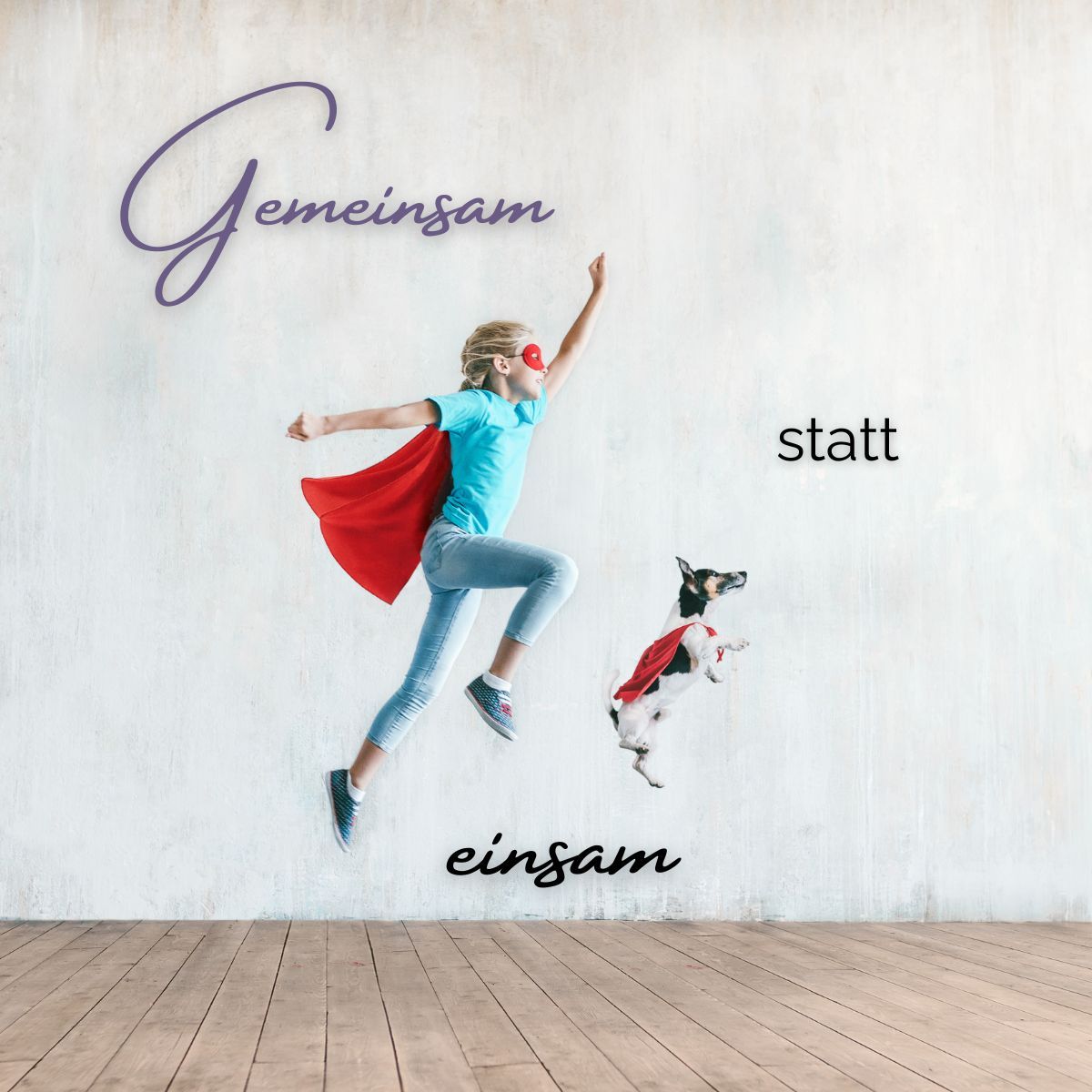 Hundetraining Geminsam statt einsam 1200 x 1200