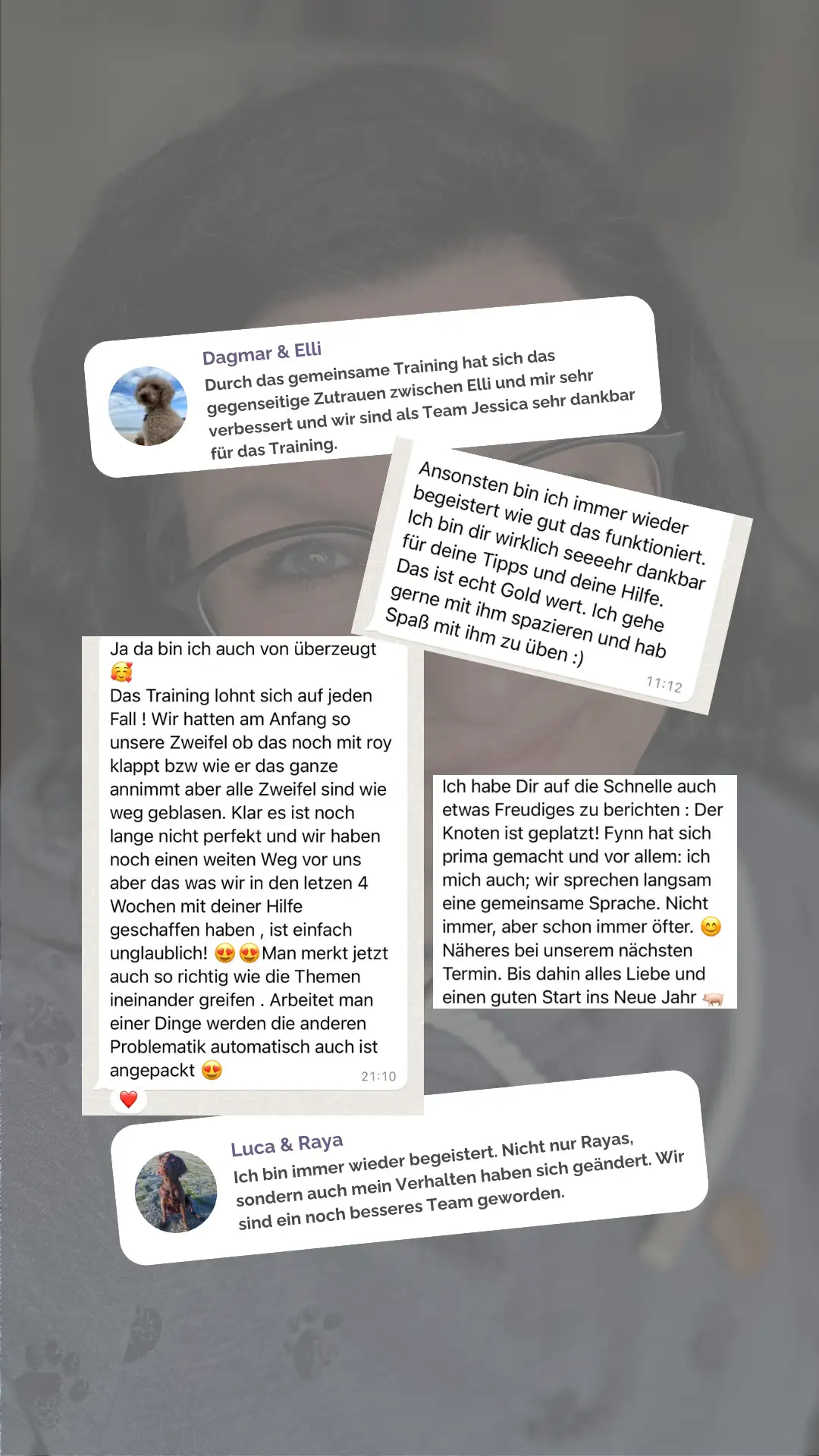 Testimonials Zusammenfassung